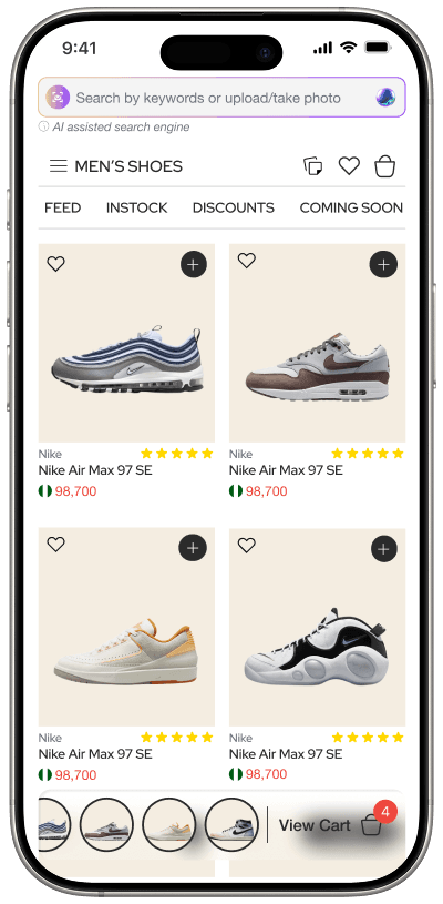 atlaze mobile shopping image